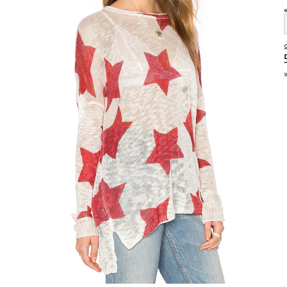 SHOW ME YOUR MUMU Bonfire Star Sweater